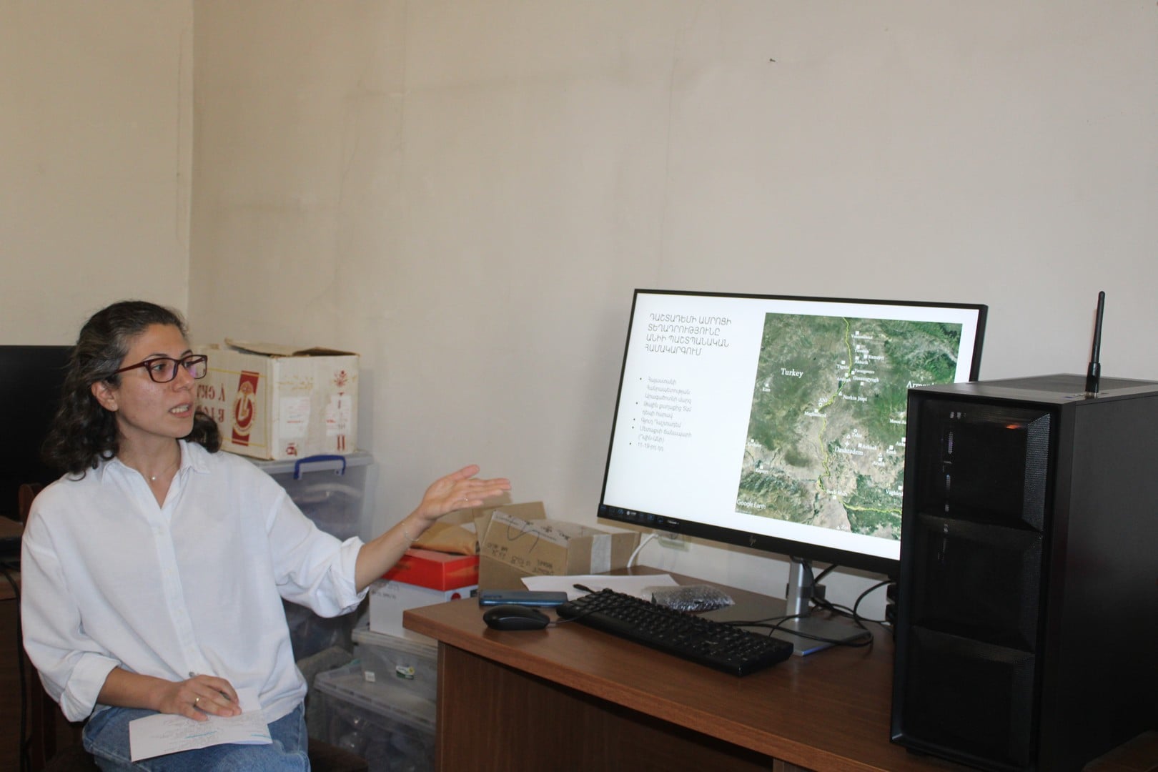 Lecture: “Problems of Restoration and Museification of Dashtadem Fortress.”