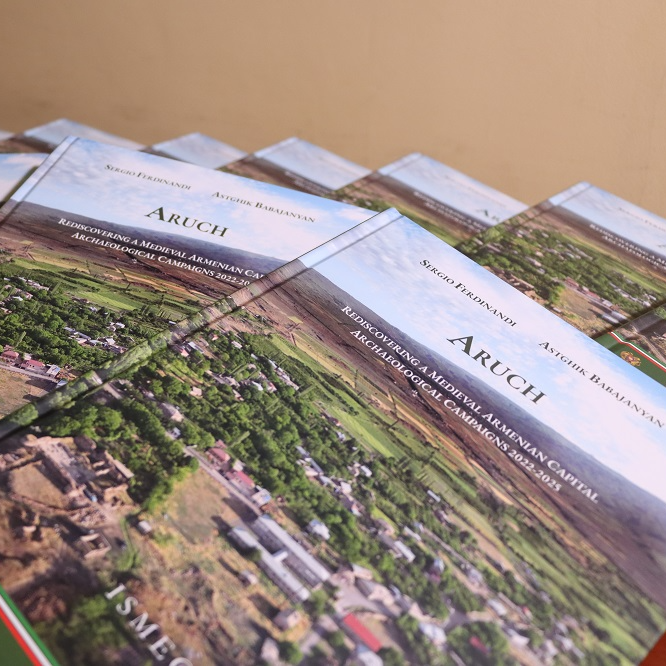 Տեղի ունեցավ «Aruch. Rediscovering A Medieval Armenian Capital (Archaeological Campaigns 2022–2025)» գրքի շնորհանդեսը։